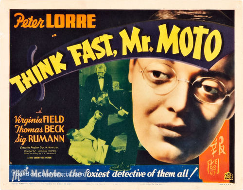 Think Fast, Mr. Moto - Movie Poster