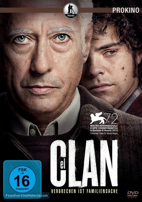 El Clan - German DVD movie cover