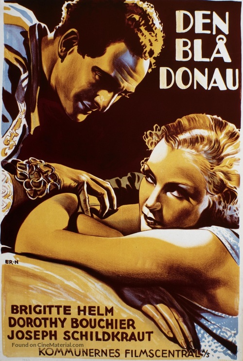 The Blue Danube - Norwegian Movie Poster