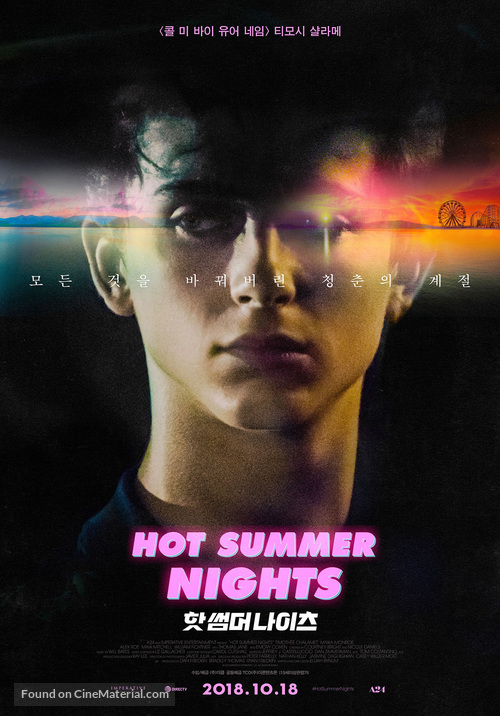 Hot Summer Nights - South Korean Movie Poster