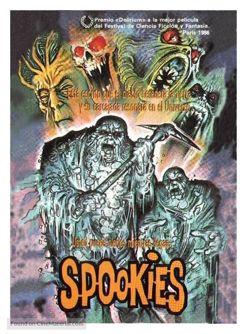 Spookies - Spanish Movie Cover
