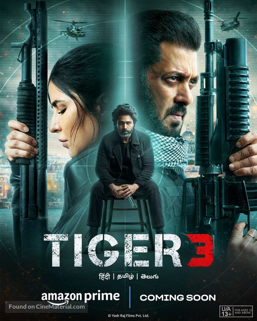 Tiger 3 - Indian Movie Poster