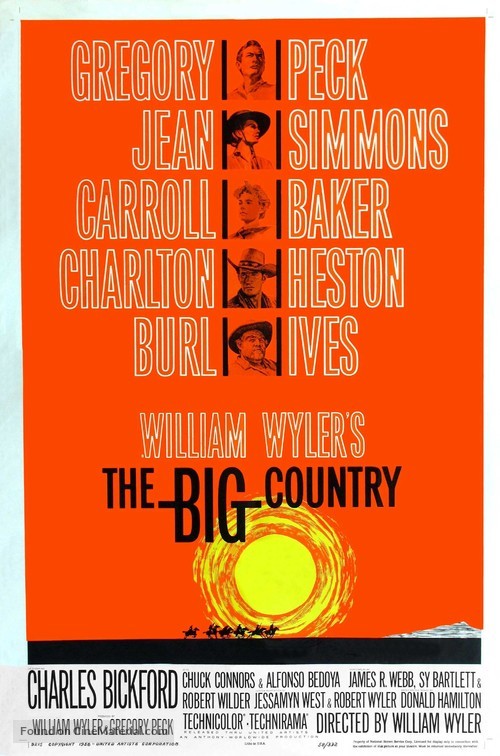 The Big Country - Movie Poster