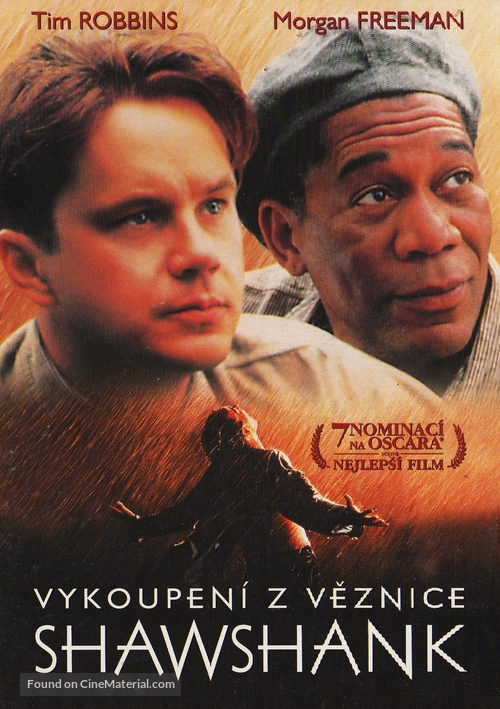 The Shawshank Redemption - Czech DVD movie cover