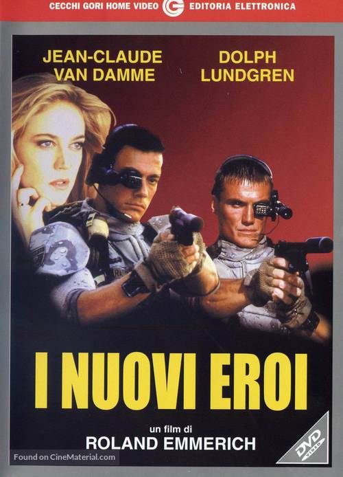 Universal Soldier - Italian DVD movie cover