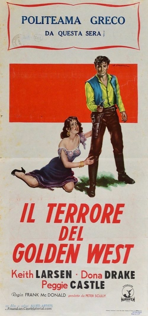 Son of Belle Starr - Italian Movie Poster