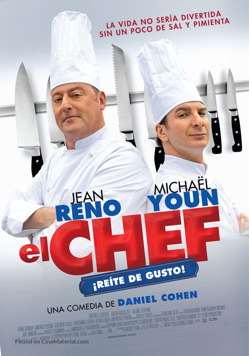 Comme un chef - Uruguayan Movie Poster
