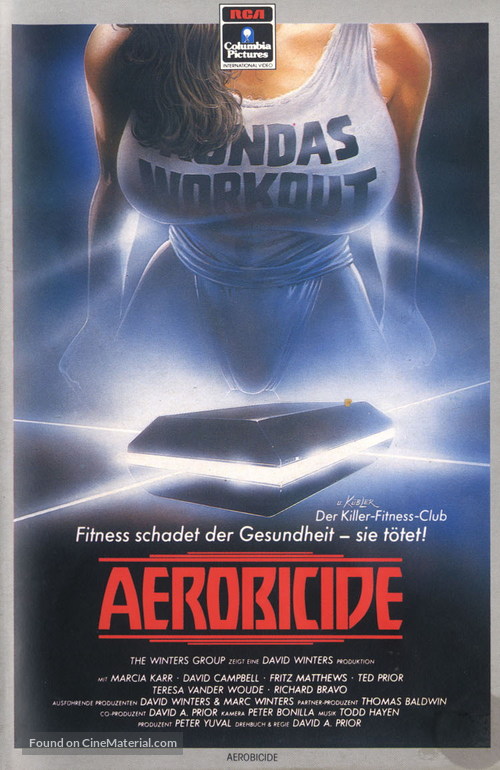 Killer Workout - German Movie Cover
