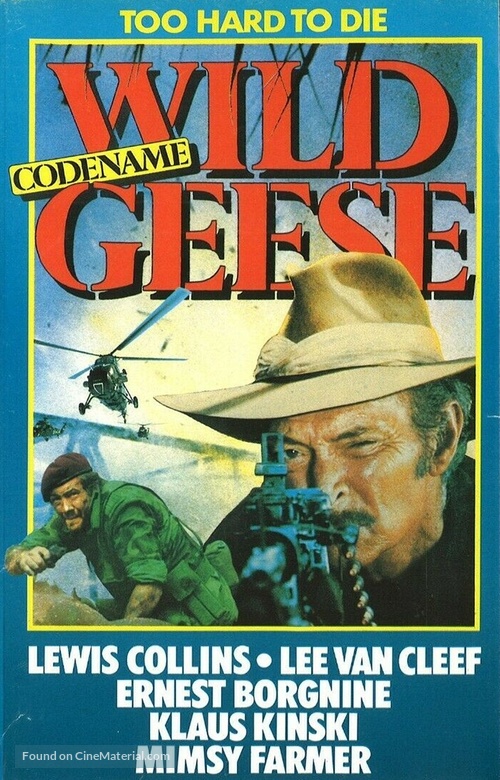 Geheimcode: Wildg&auml;nse - Dutch VHS movie cover
