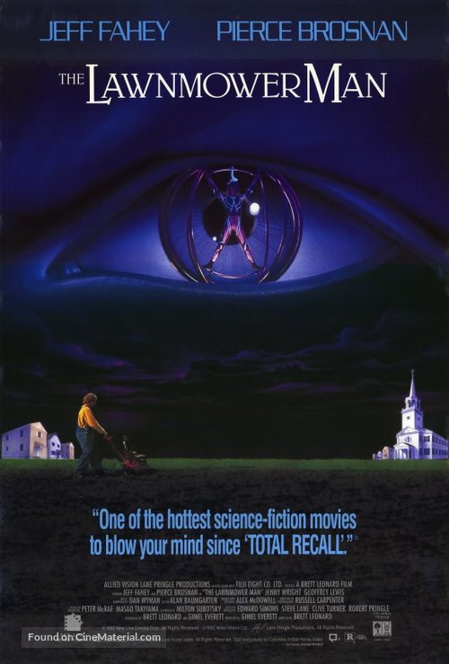 The Lawnmower Man - Movie Poster