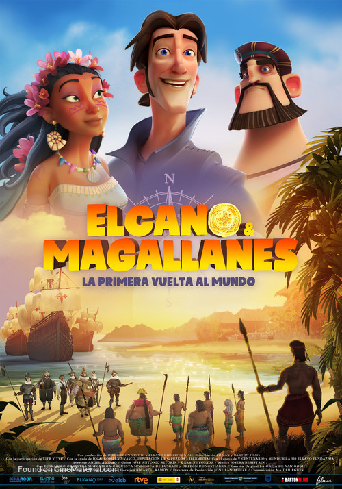 Elcano y Magallanes. La primera vuelta al mundo - Spanish Movie Poster