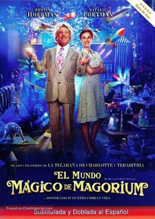 Mr. Magorium&#039;s Wonder Emporium - Mexican Movie Cover