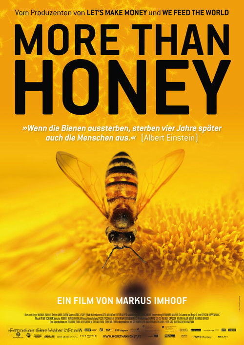 More Than Honey - Austrian Movie Poster