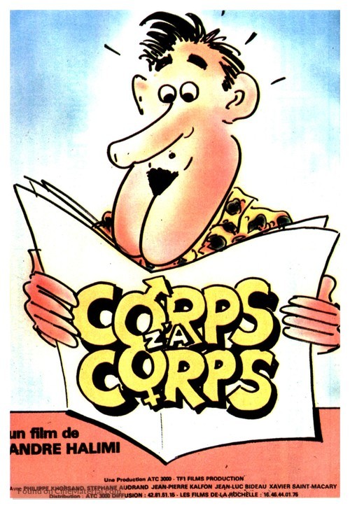 Corps z&#039;a corps - French Movie Poster