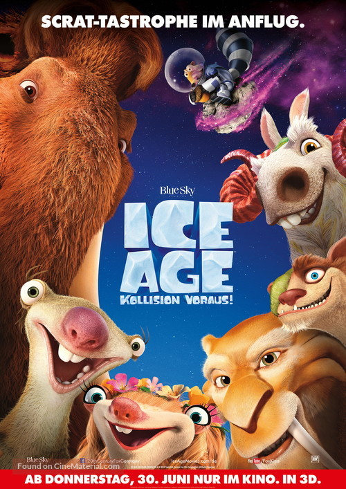 Ice Age: Collision Course - German Movie Poster