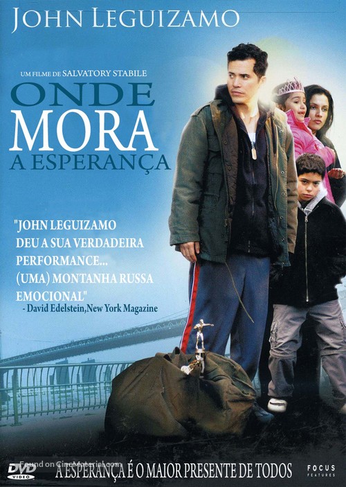 Where God Left His Shoes - Brazilian DVD movie cover