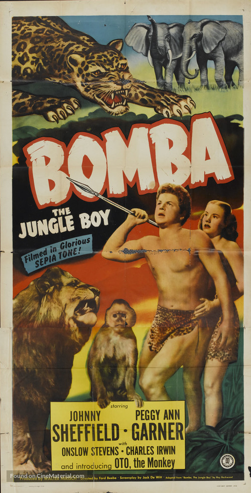 Bomba, the Jungle Boy - Movie Poster