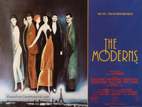 The Moderns - British Movie Poster