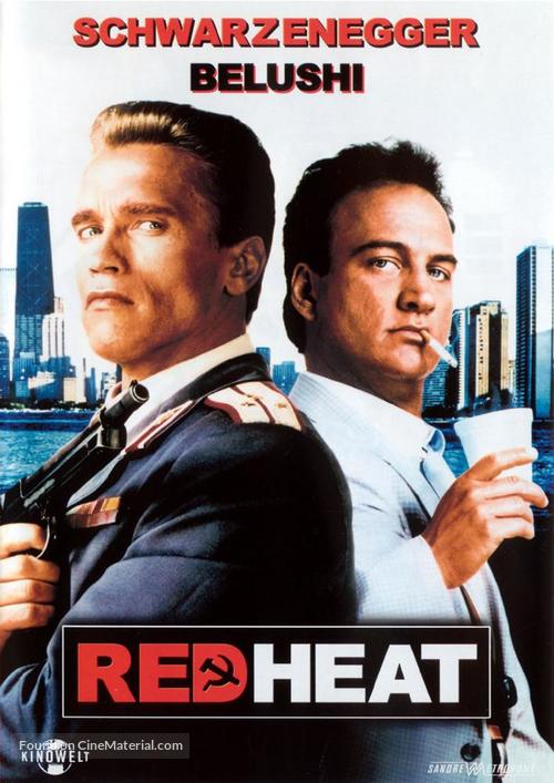 Red Heat - Swedish Movie Cover