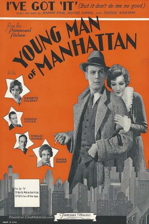 Young Man of Manhattan - poster