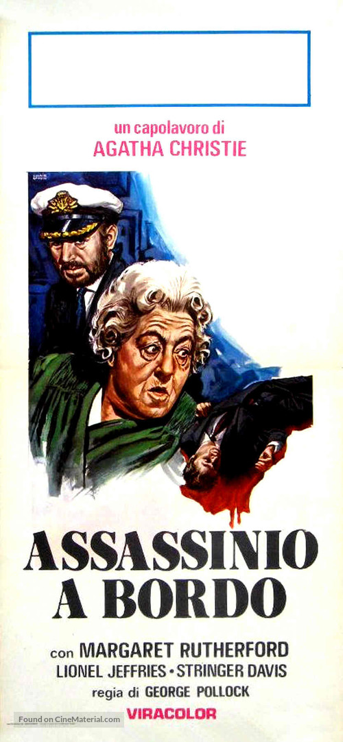 Murder Ahoy - Italian Movie Poster