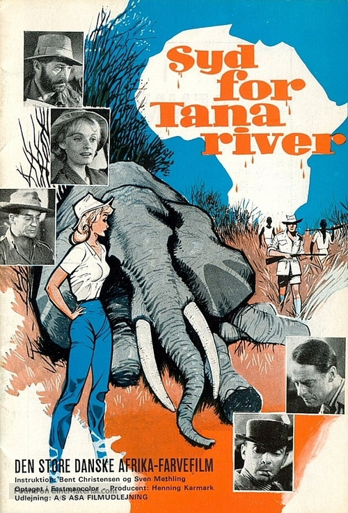 Syd for Tana River - Danish Movie Poster