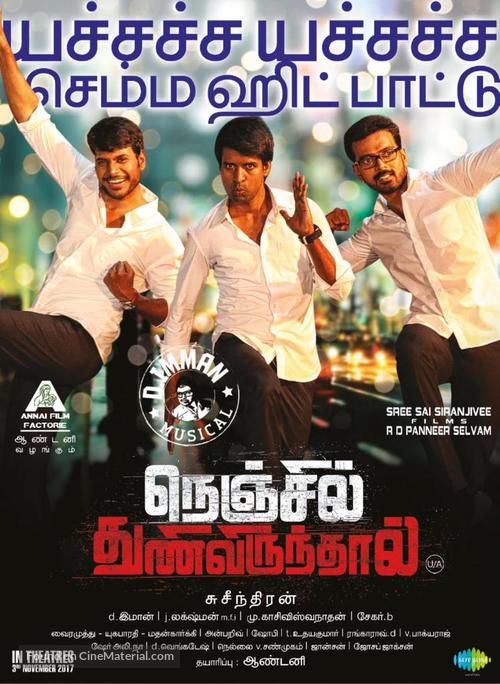 Nenjil Thunivirundhal - Indian Movie Poster