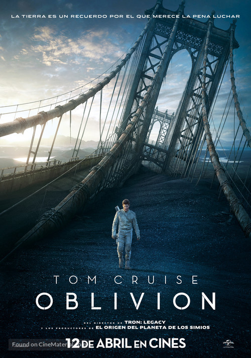 Oblivion - Spanish Movie Poster