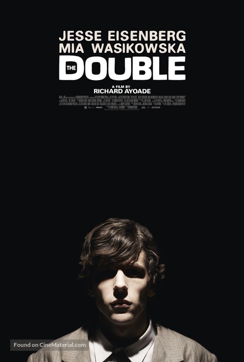 The Double - British Movie Poster