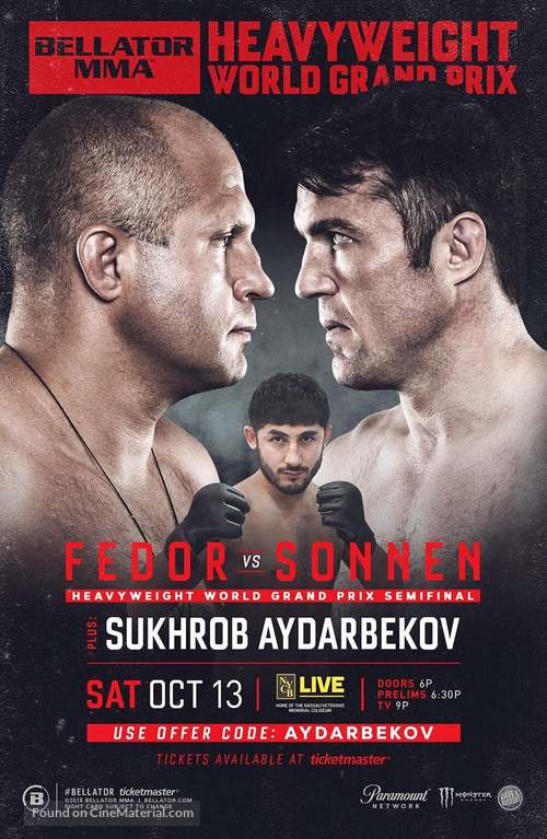 &quot;Bellator Fighting Championships&quot; - Movie Poster