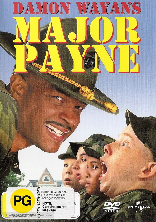 Major Payne - New Zealand Movie Cover