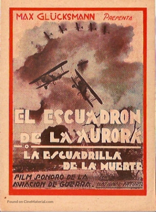 The Dawn Patrol - Argentinian Movie Poster
