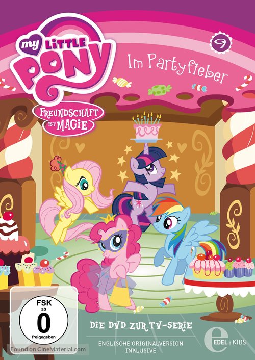 &quot;My Little Pony: Friendship Is Magic&quot; - German DVD movie cover