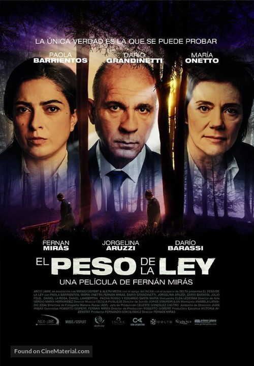 El peso de la ley - Argentinian Movie Poster