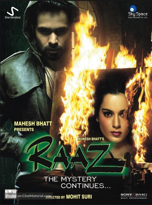 Raaz: The Mystery Continues - Indian DVD movie cover