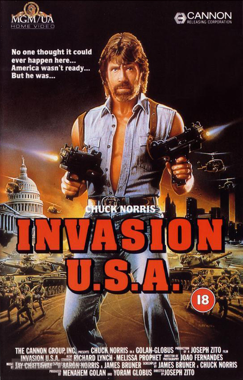 Invasion U.S.A. - British Movie Cover