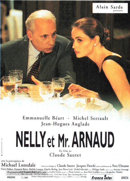 Nelly &amp; Monsieur Arnaud - French Movie Poster