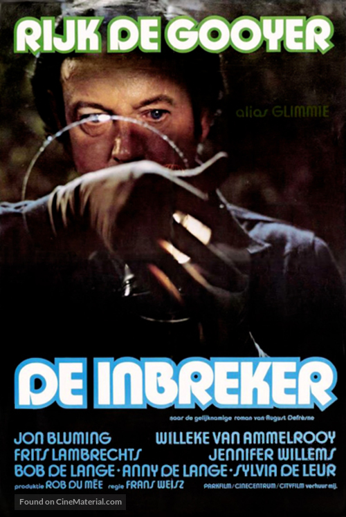 De inbreker - Dutch Movie Poster