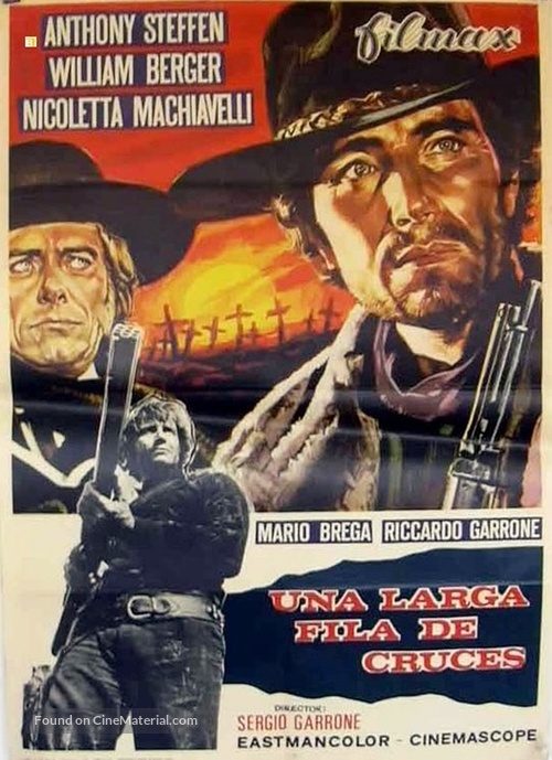 Una lunga fila di croci - Spanish Movie Poster