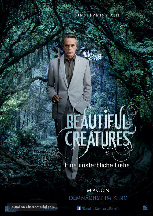 Beautiful Creatures - German Movie Poster