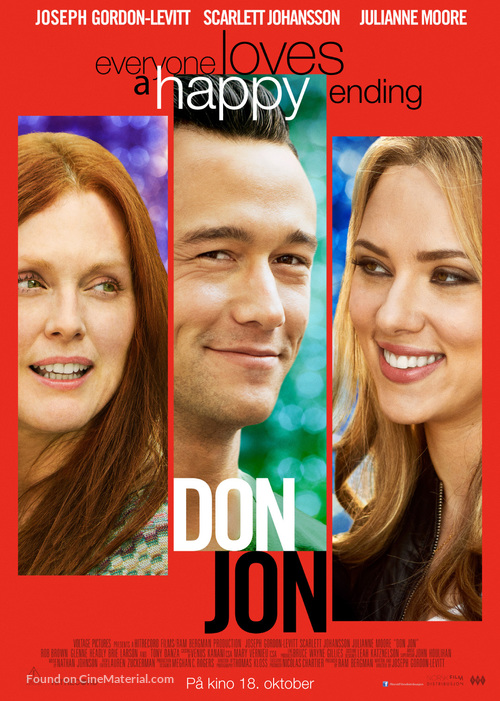 Don Jon - Norwegian Movie Poster