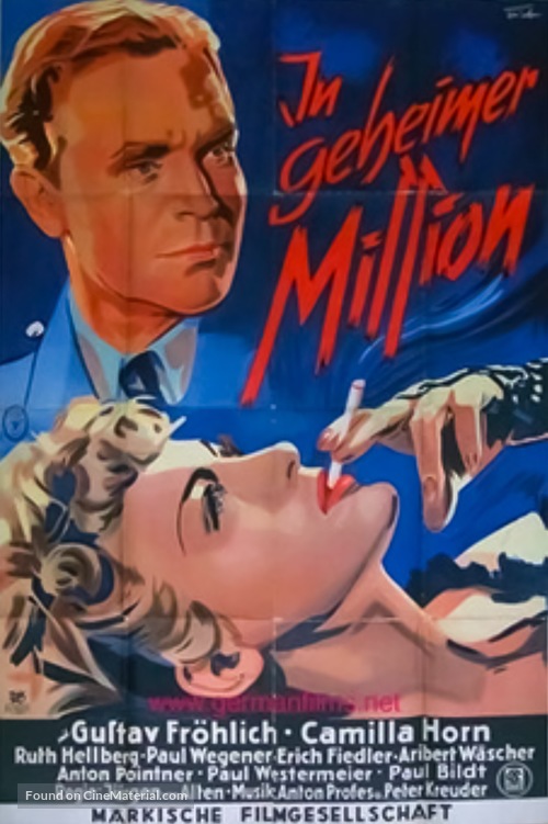 In geheimer Mission - German Movie Poster