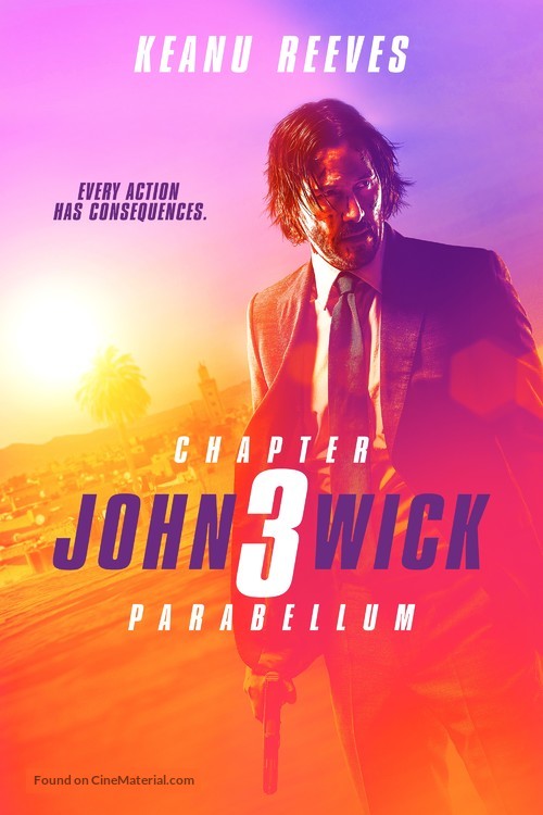 John Wick: Chapter 3 - Parabellum - Danish Movie Cover
