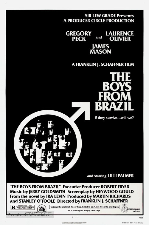 The Boys from Brazil - Movie Poster