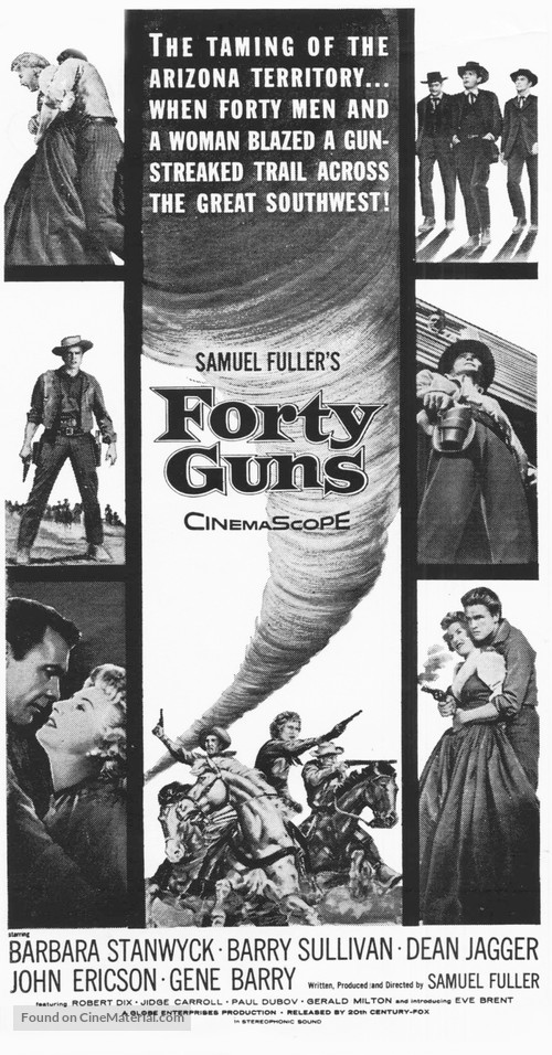 Forty Guns - poster