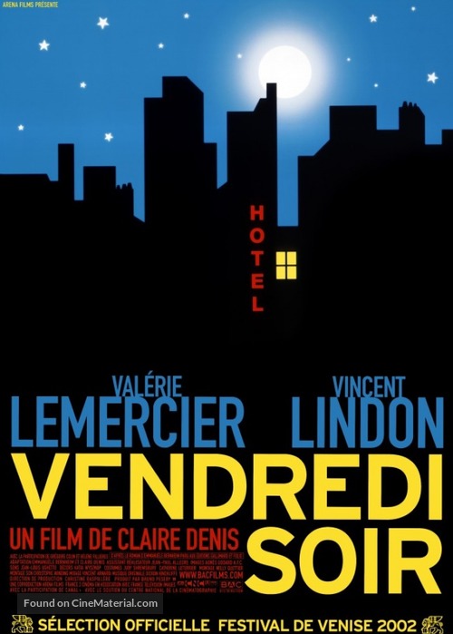 Vendredi soir - French Movie Poster
