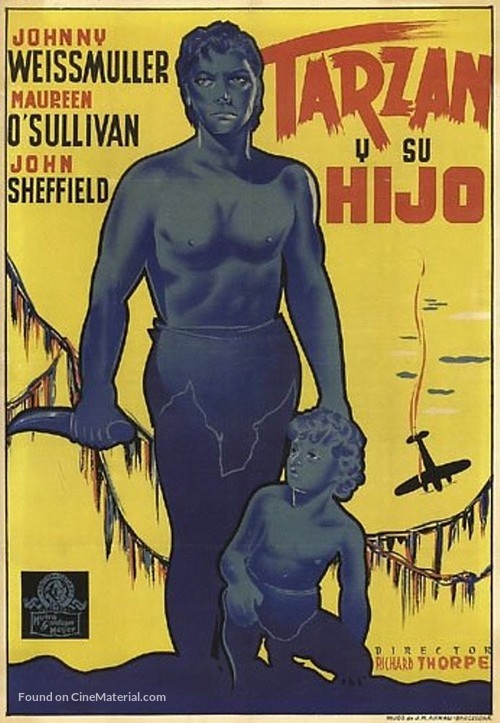 Tarzan Finds a Son! - Spanish Movie Poster