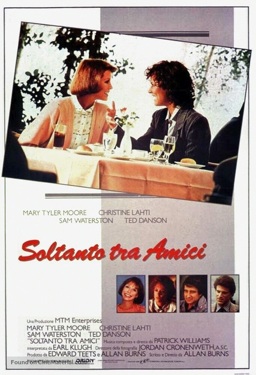 Just Between Friends - Italian Movie Poster