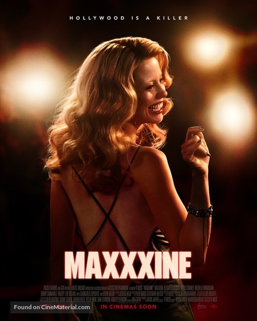 MaXXXine - British Movie Poster