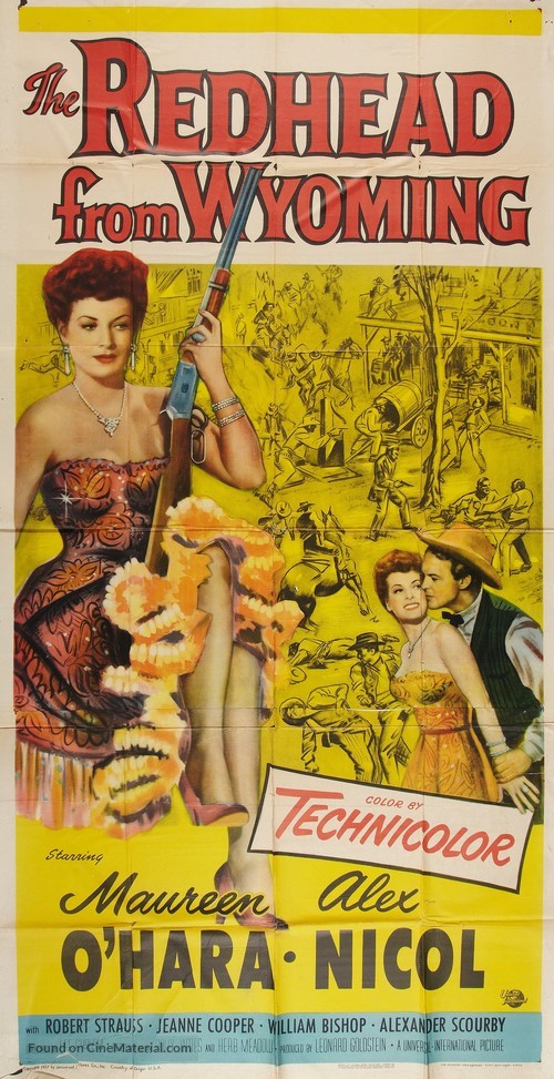 The Redhead from Wyoming - Movie Poster